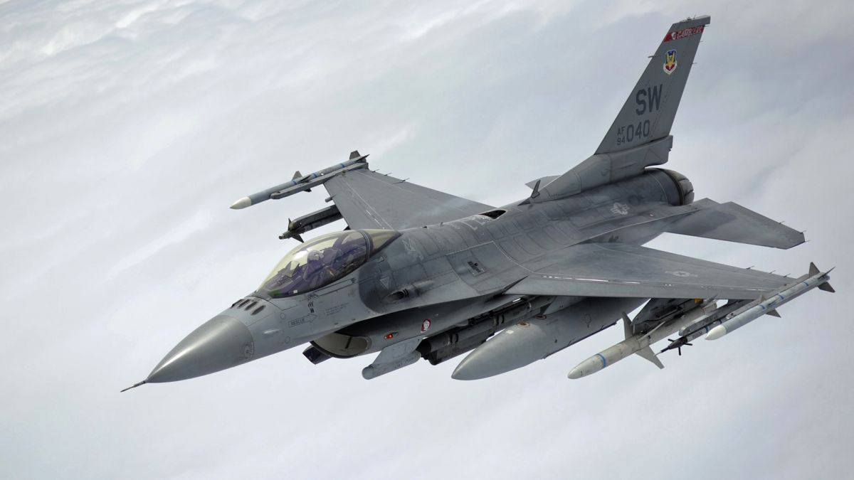 Літак F-16. Фото: Wikipedia