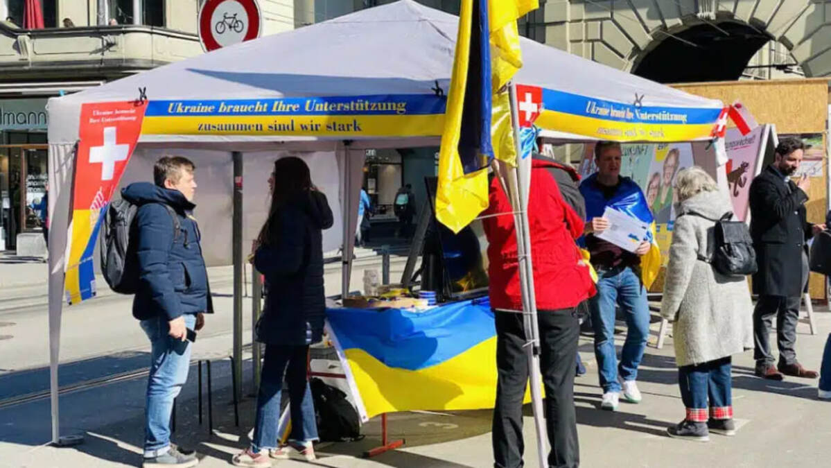 Українські біженці у Швейцарії можуть отримати опомогу