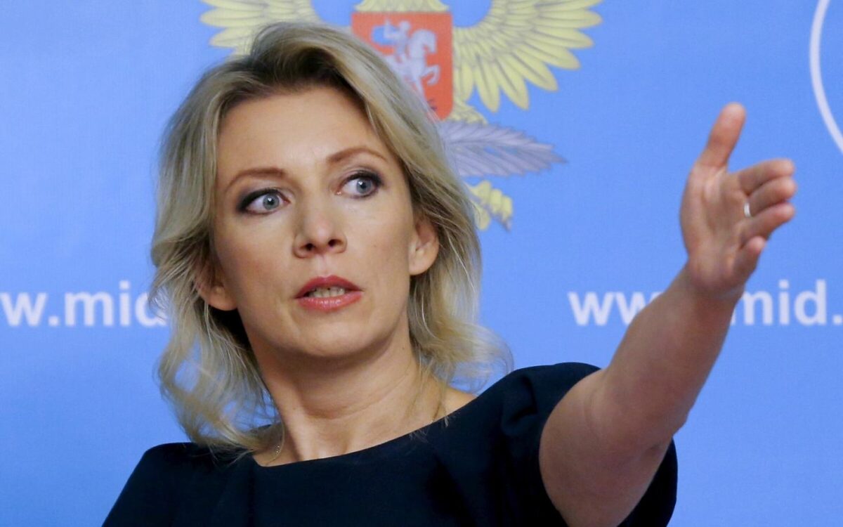 Марія Захарова. Фото: ERR