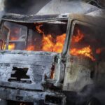 На Одещині російська атака пошкодила склади з гуманітарною допомогою